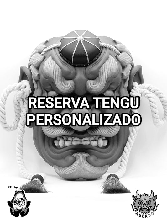 Máscara Tengu PERSONALIZADO