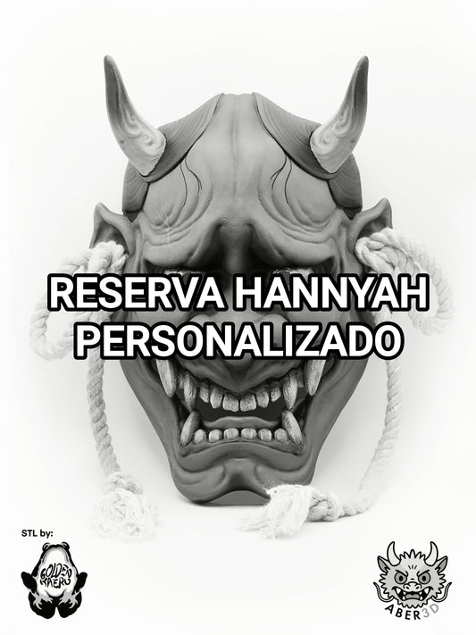 Máscara Hannyah PERSONALIZADO